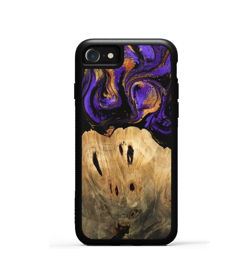 iPhone SE Wood Phone Case - Kesha (Purple, 746086)