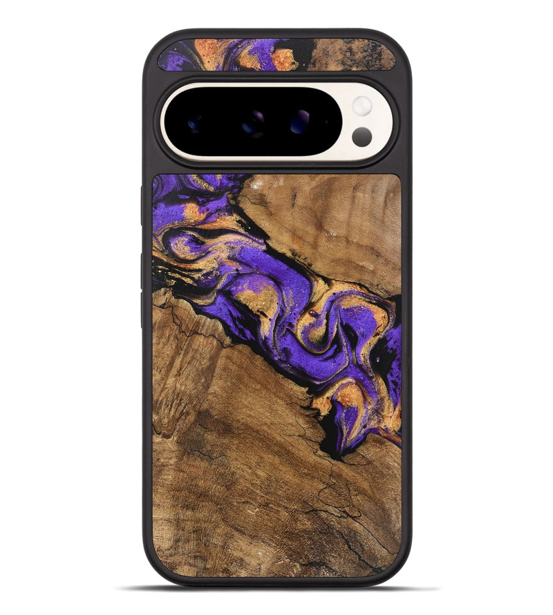 Pixel 9 Pro XL Wood Phone Case - Irene (Purple, 746087)