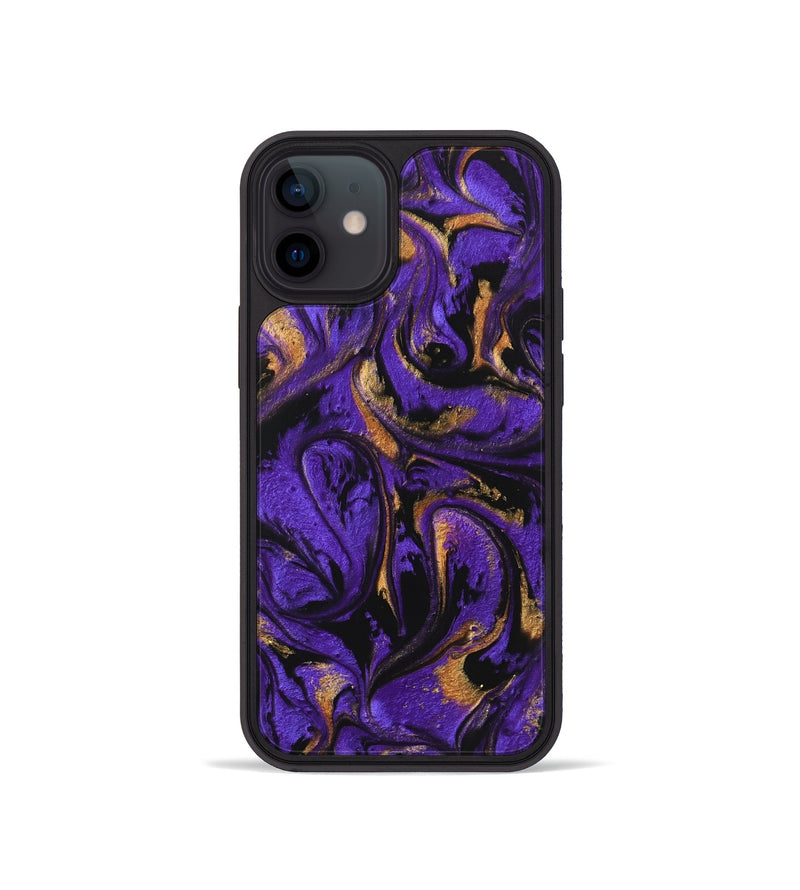 iPhone 12 mini ResinArt Phone Case - Haskell (Purple, 746092)