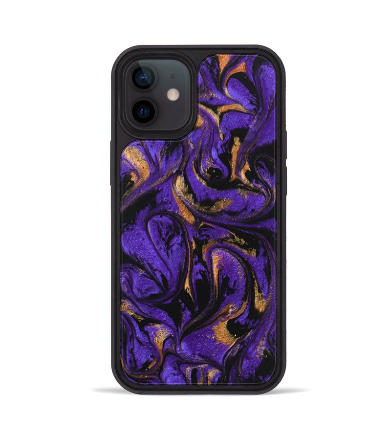 iPhone 12 ResinArt Phone Case - Haskell (Purple, 746092)