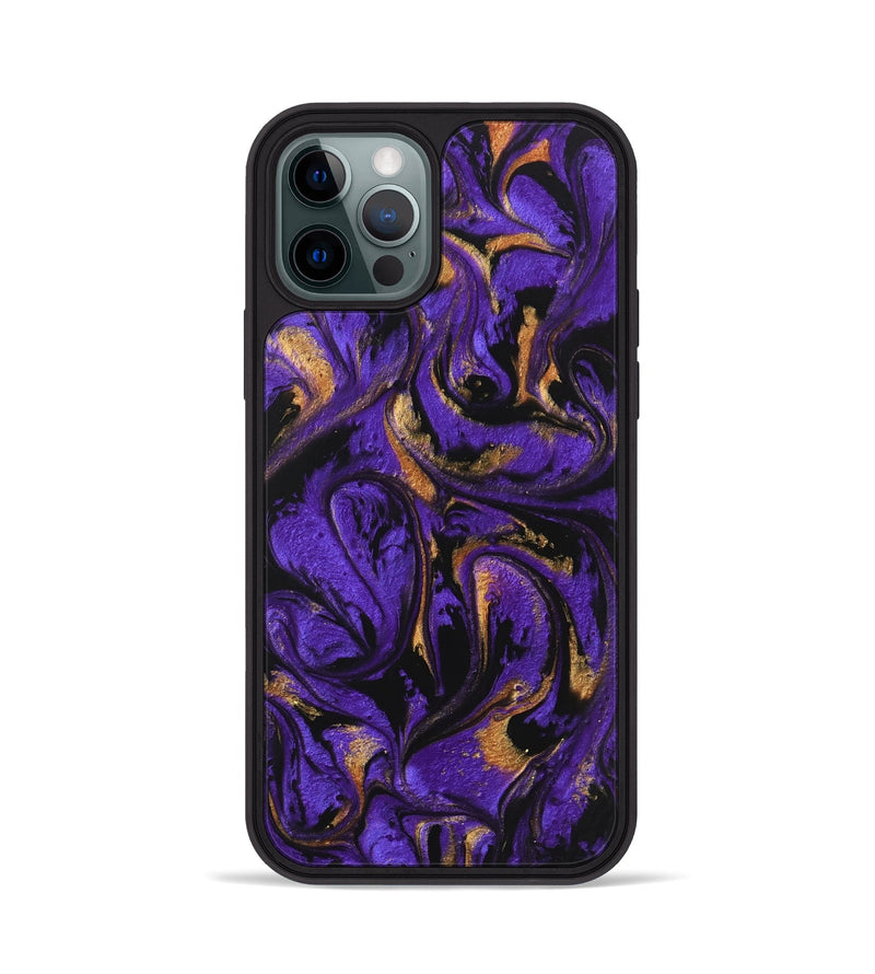 iPhone 12 Pro ResinArt Phone Case - Haskell (Purple, 746092)