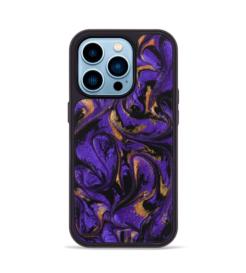 iPhone 14 Pro ResinArt Phone Case - Haskell (Purple, 746092)