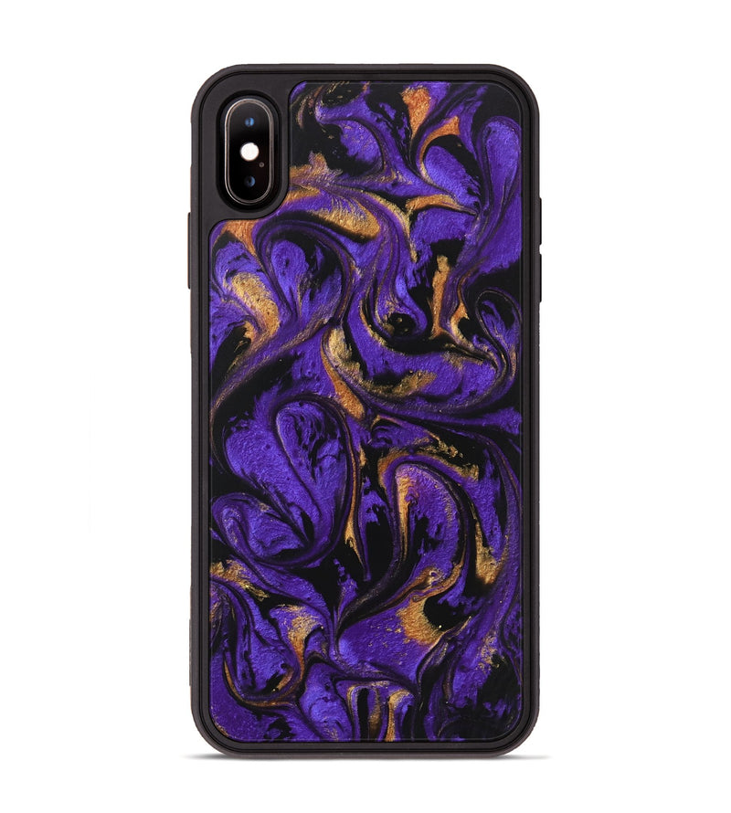 iPhone Xs Max ResinArt Phone Case - Haskell (Purple, 746092)