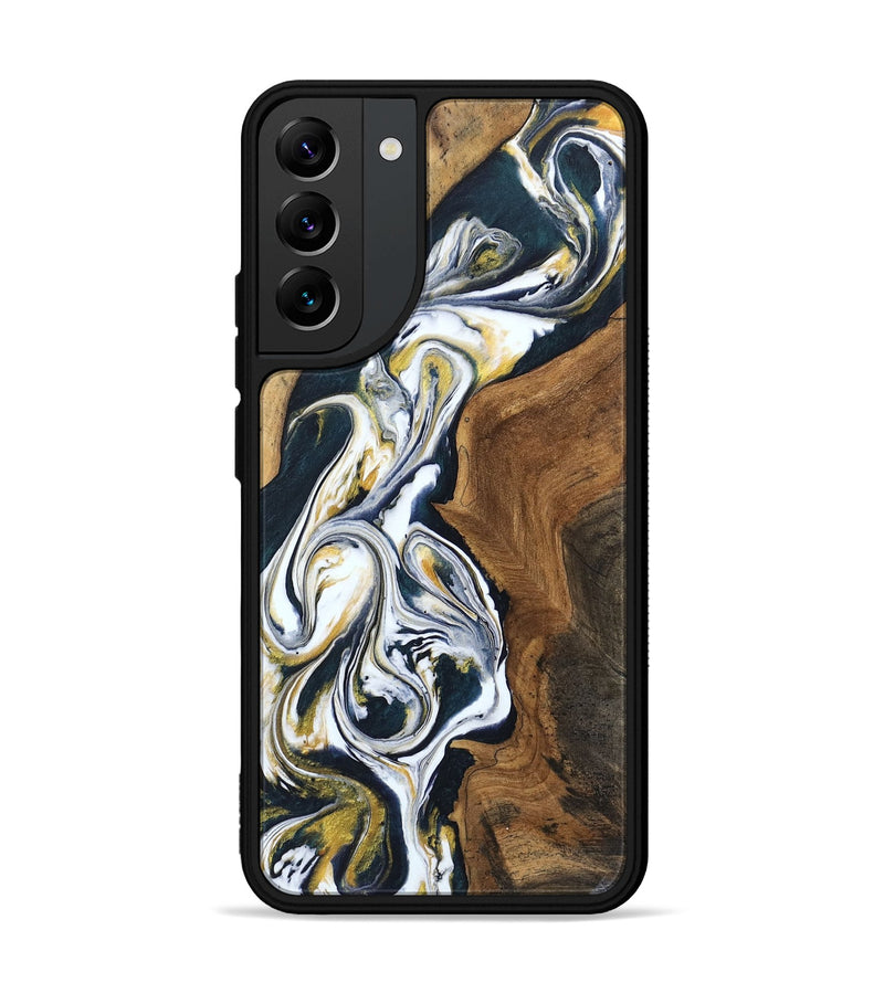 Galaxy S22 Plus Wood Phone Case - Lona (Black & White, 746096)