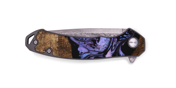 EDC Wood Pocket Knife - Ford (Purple, 746098)