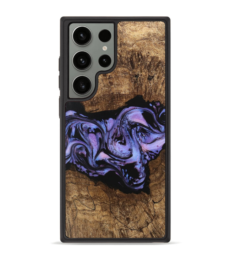 Galaxy S23 Ultra Wood Phone Case - Ford (Purple, 746098)