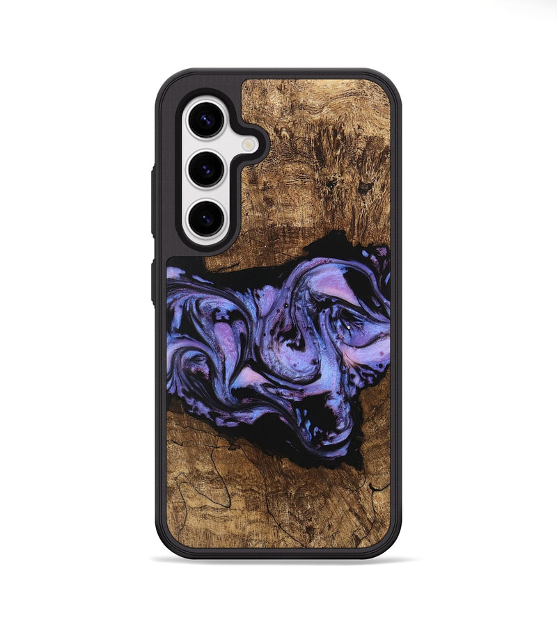 Galaxy S25 Wood Phone Case - Ford (Purple, 746098)