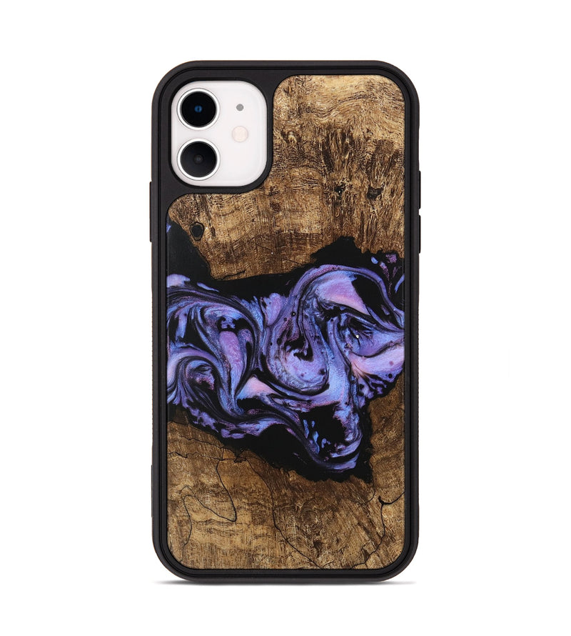 iPhone 11 Wood Phone Case - Ford (Purple, 746098)