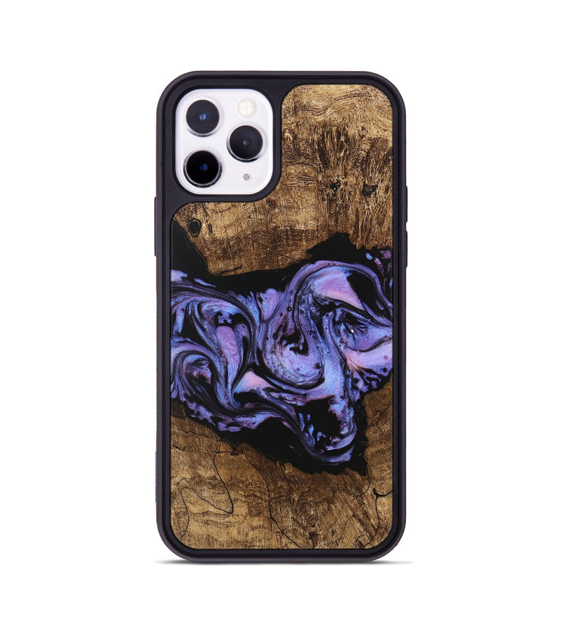 iPhone 11 Pro Wood Phone Case - Ford (Purple, 746098)