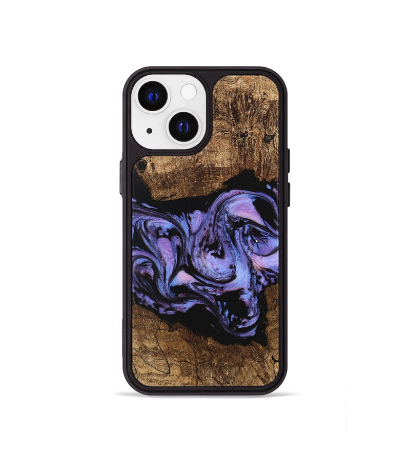 iPhone 13 mini Wood Phone Case - Ford (Purple, 746098)