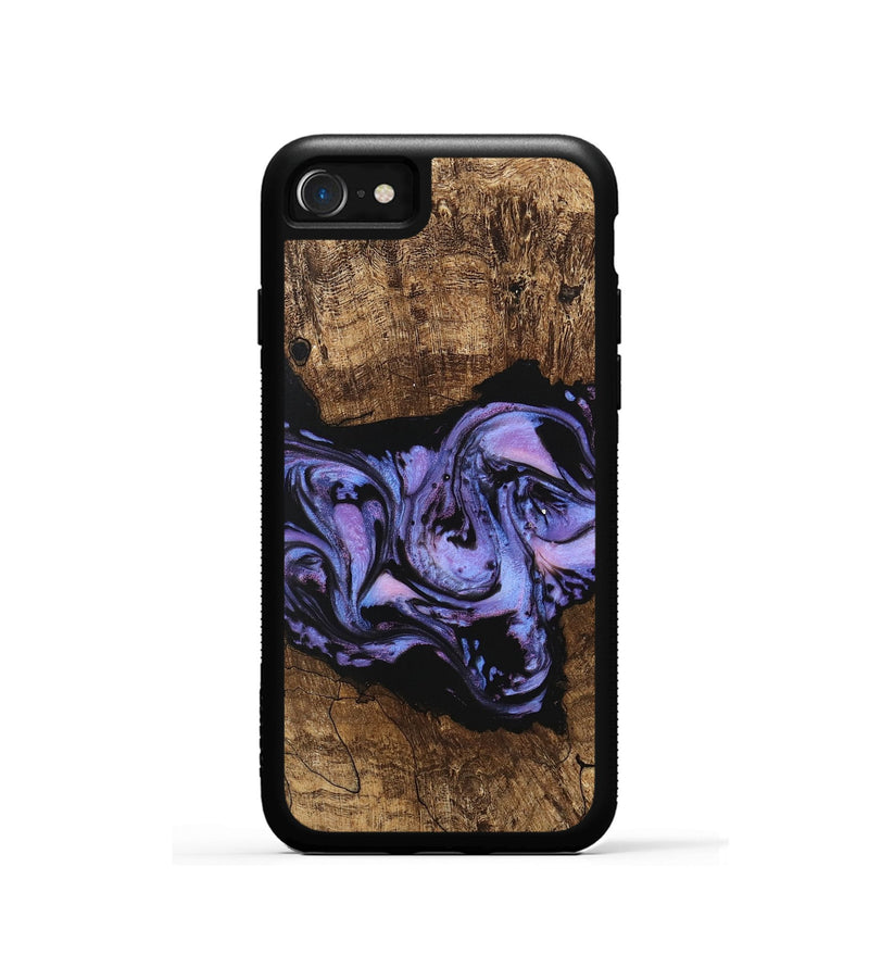 iPhone SE Wood Phone Case - Ford (Purple, 746098)