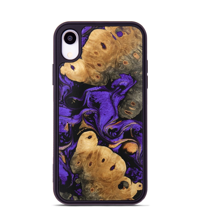 iPhone Xr Wood Phone Case - Crue (Purple, 746102)