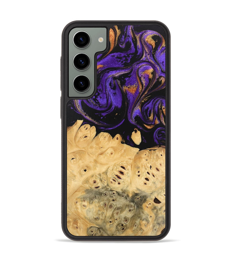 Galaxy S23 Plus Wood Phone Case - Marjory (Purple, 746103)