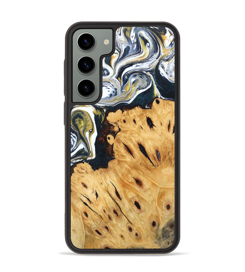 Galaxy S23 Plus Wood Phone Case - Johnson (Black & White, 746105)