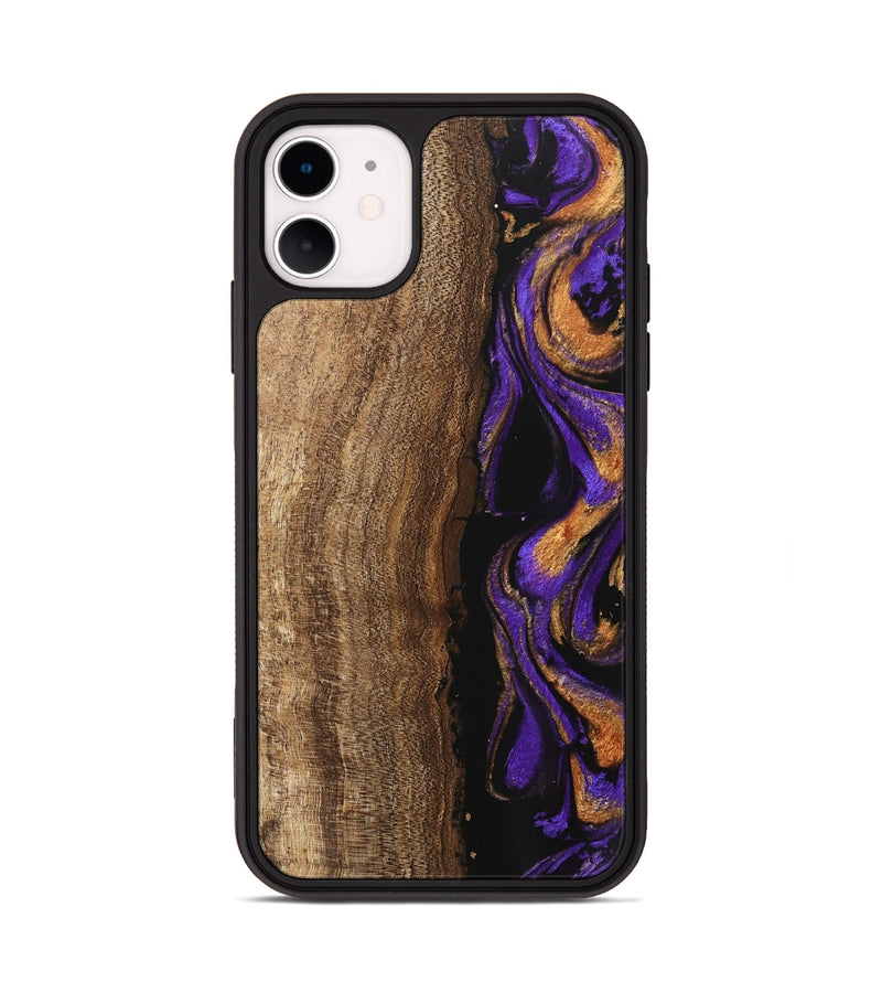 iPhone 11 Wood Phone Case - Karie (Purple, 746107)