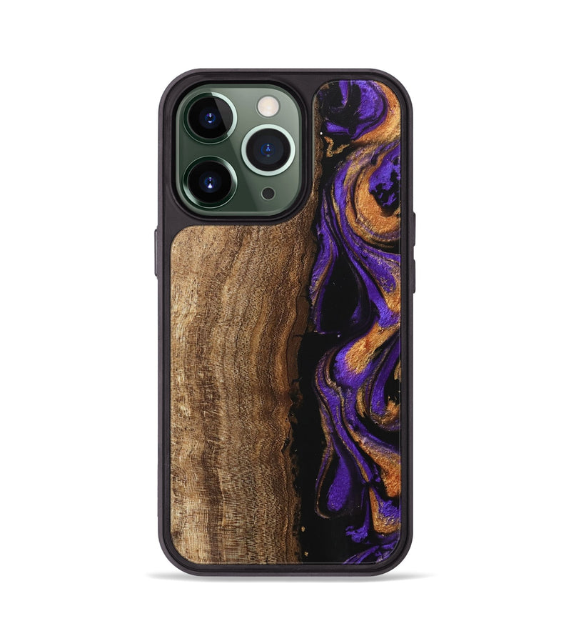 iPhone 13 Pro Wood Phone Case - Karie (Purple, 746107)