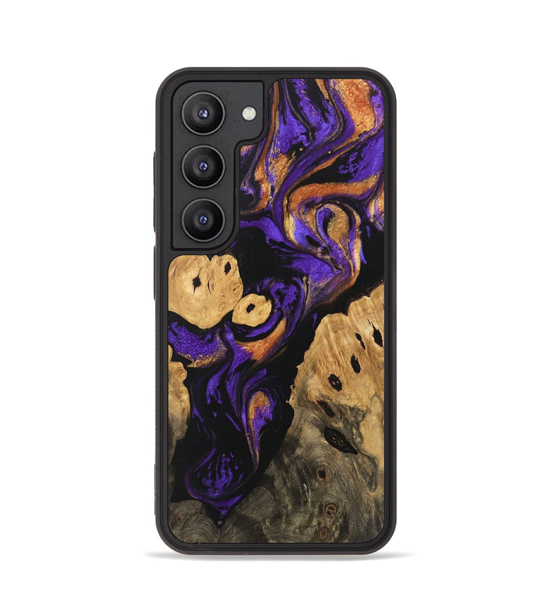 Galaxy S23 Wood Phone Case - Cillian (Purple, 746110)