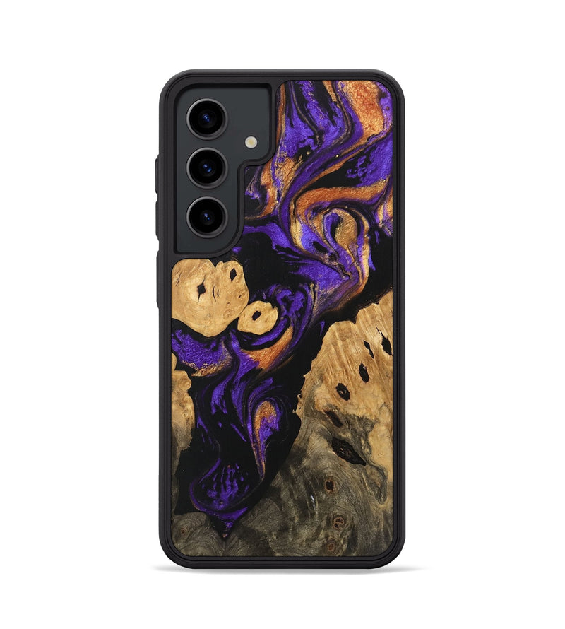 Galaxy S24 Wood Phone Case - Cillian (Purple, 746110)