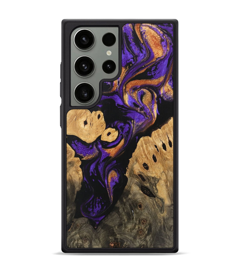 Galaxy S24 Ultra Wood Phone Case - Cillian (Purple, 746110)