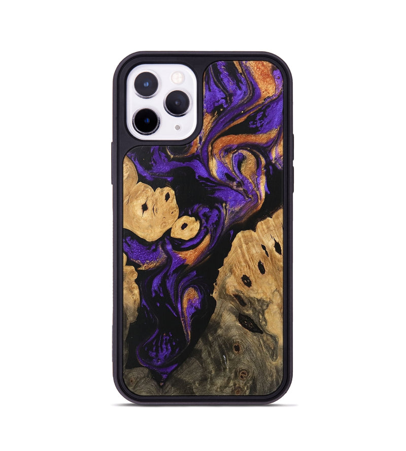 iPhone 11 Pro Wood Phone Case - Cillian (Purple, 746110)