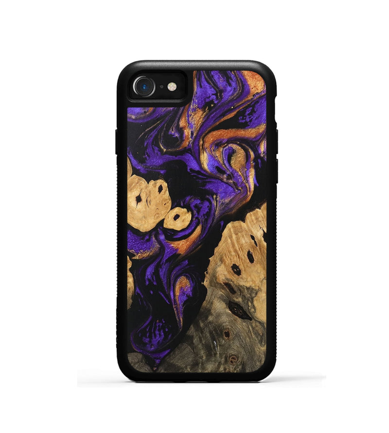 iPhone SE Wood Phone Case - Cillian (Purple, 746110)