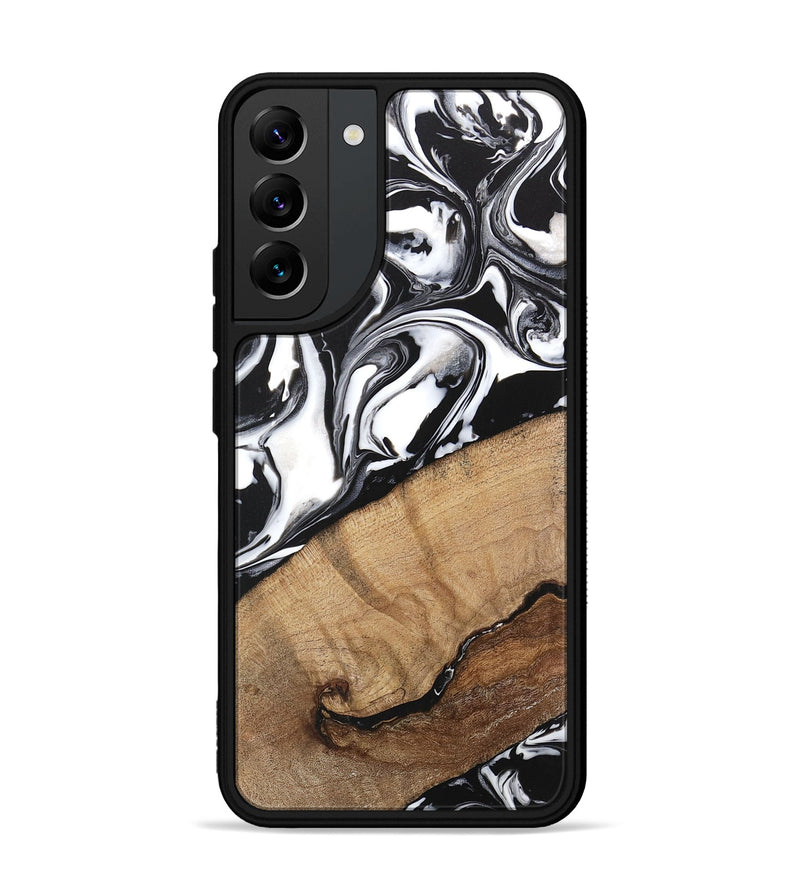 Galaxy S22 Plus Wood Phone Case - Wesley (Black & White, 746112)