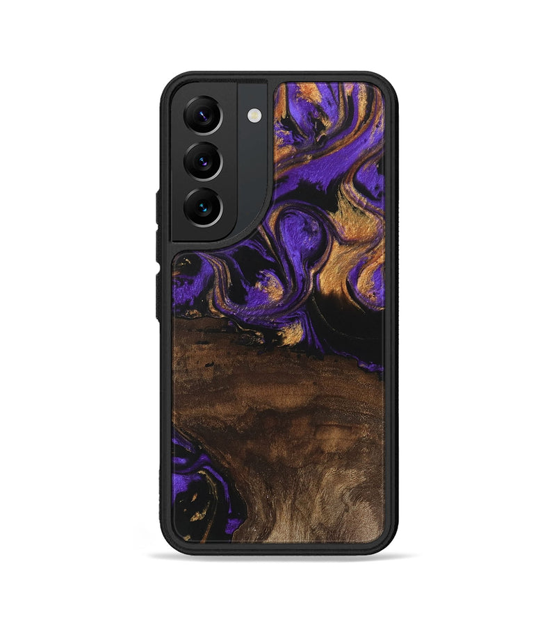 Galaxy S22 Wood Phone Case - Nadia (Purple, 746115)