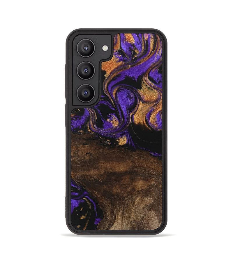 Galaxy S23 Wood Phone Case - Nadia (Purple, 746115)