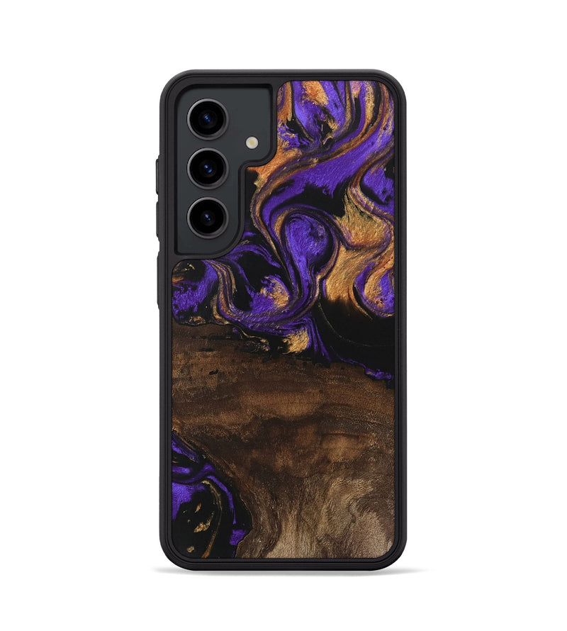 Galaxy S24 Wood Phone Case - Nadia (Purple, 746115)