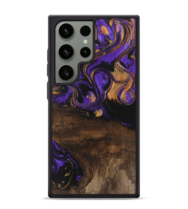 Galaxy S24 Ultra Wood Phone Case - Nadia (Purple, 746115)