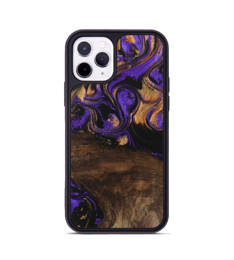 iPhone 11 Pro Wood Phone Case - Nadia (Purple, 746115)