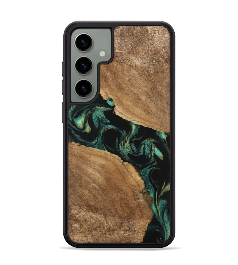 Galaxy S24 Plus Wood Phone Case - Delbert (Green, 746116)