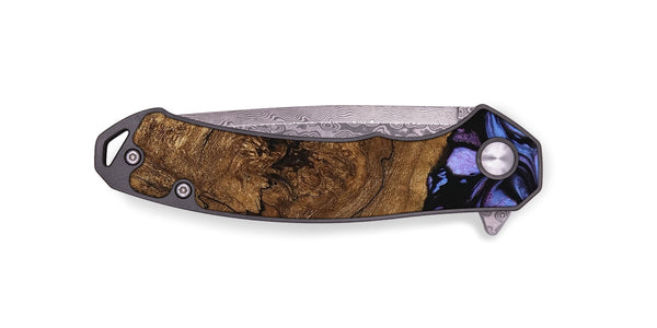 EDC Wood Pocket Knife - Sergio (Purple, 746117)