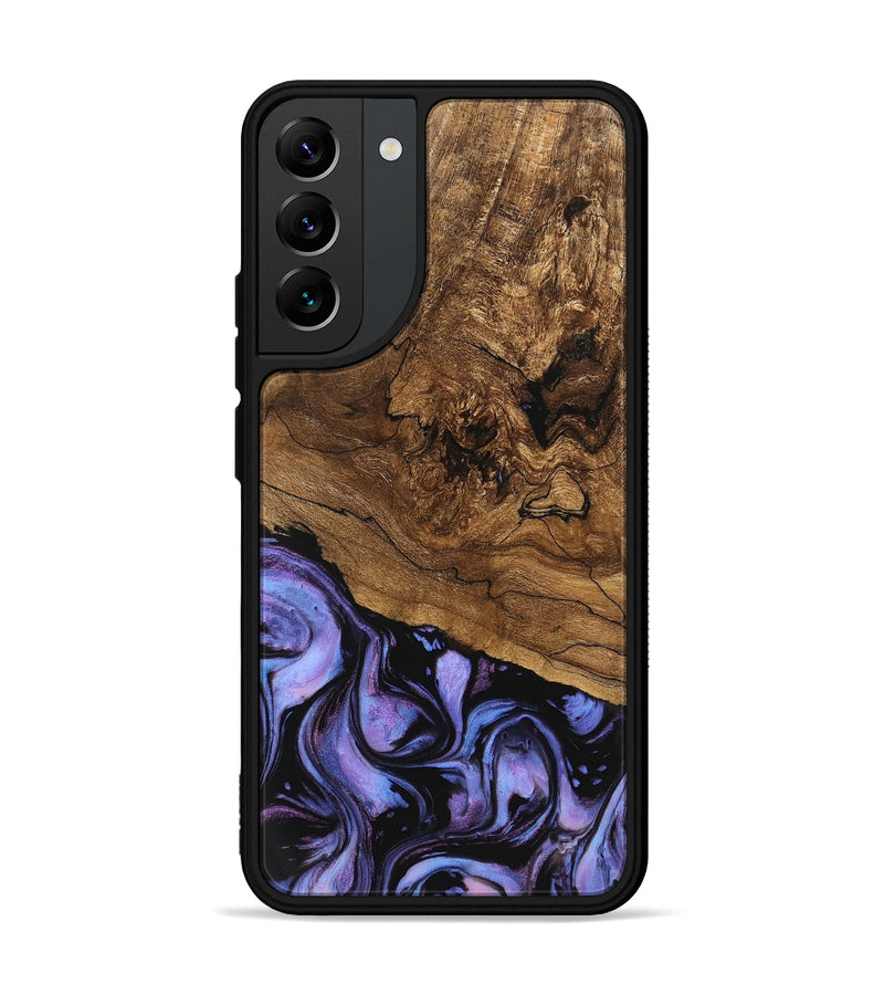 Galaxy S22 Plus Wood Phone Case - Sergio (Purple, 746117)