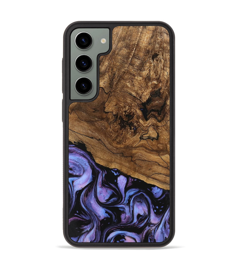 Galaxy S23 Plus Wood Phone Case - Sergio (Purple, 746117)