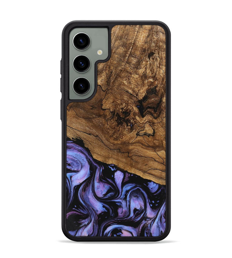 Galaxy S24 Plus Wood Phone Case - Sergio (Purple, 746117)