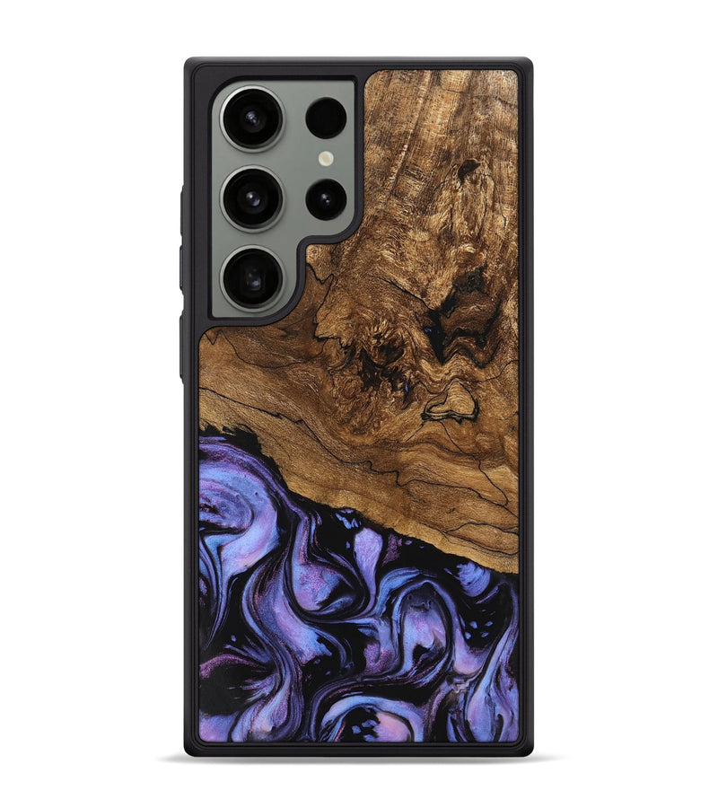 Galaxy S24 Ultra Wood Phone Case - Sergio (Purple, 746117)