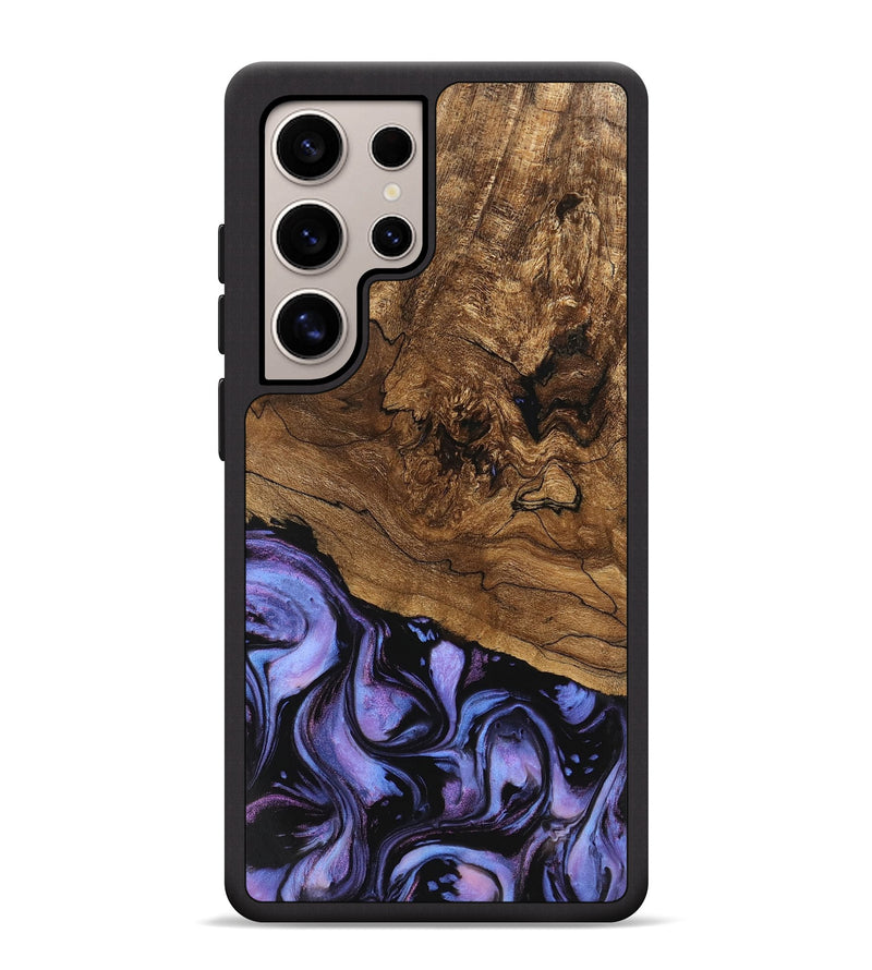 Galaxy S25 Ultra Wood Phone Case - Sergio (Purple, 746117)