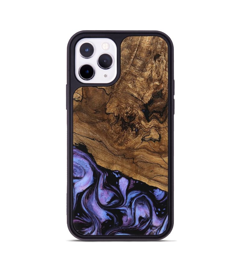 iPhone 11 Pro Wood Phone Case - Sergio (Purple, 746117)