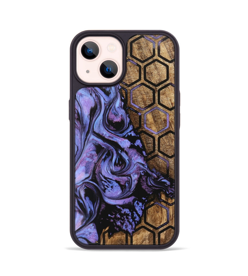 iPhone 14 Wood Phone Case - Lucie (Pattern, 746118)