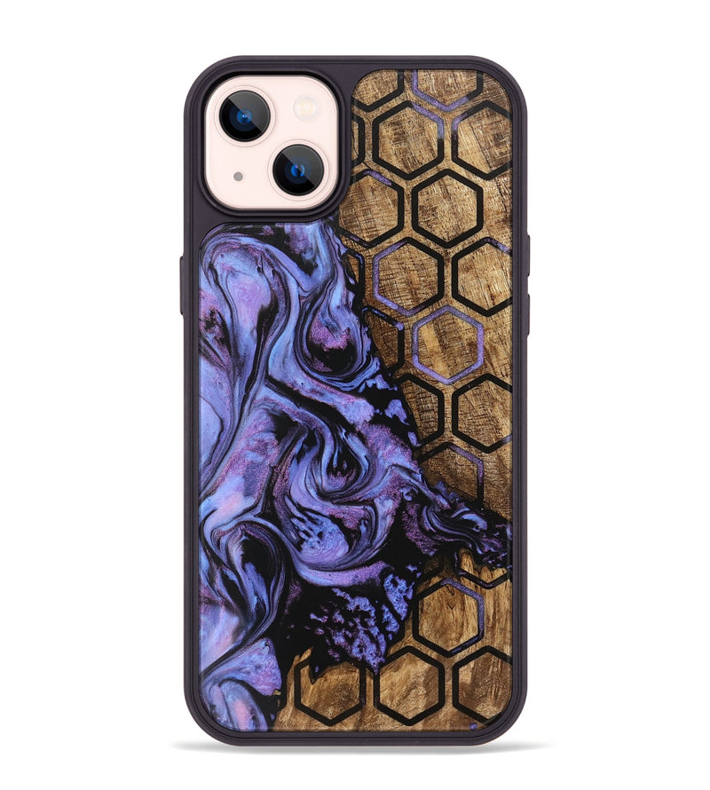 iPhone 14 Plus Wood Phone Case - Lucie (Pattern, 746118)