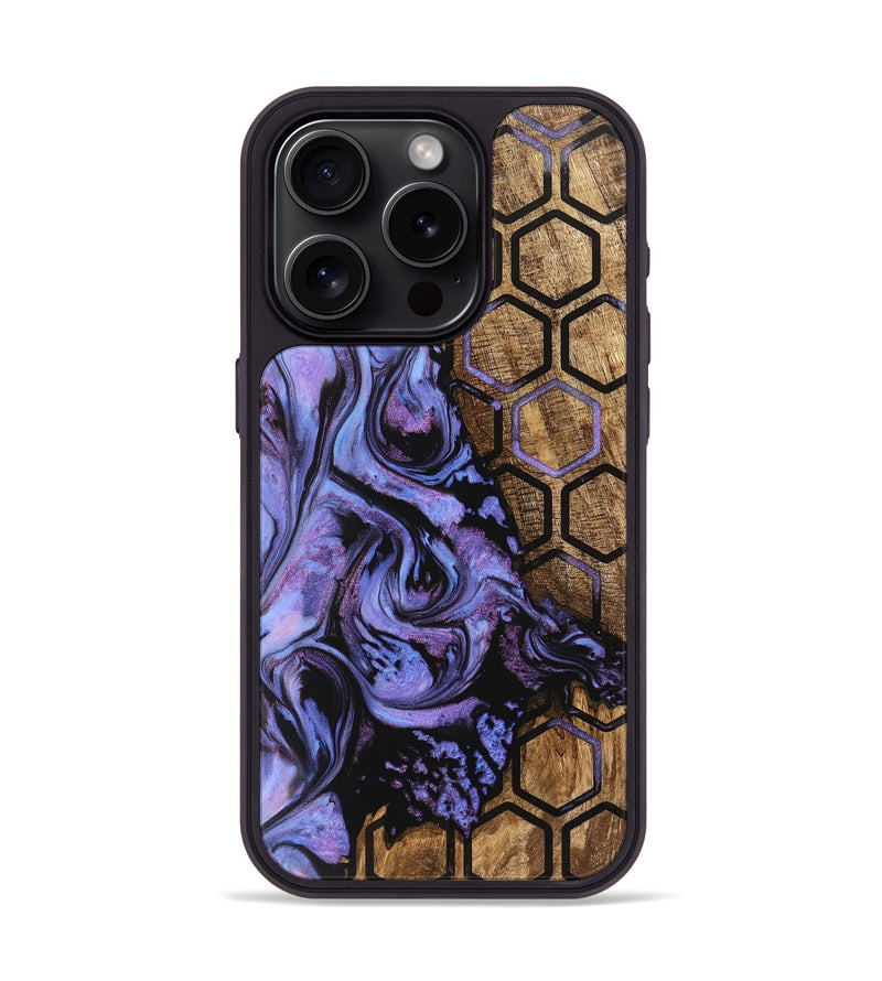 iPhone 15 Pro Wood Phone Case - Lucie (Pattern, 746118)