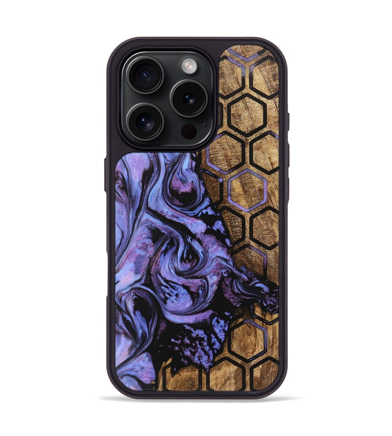 iPhone 16 Pro Wood Phone Case - Lucie (Pattern, 746118)