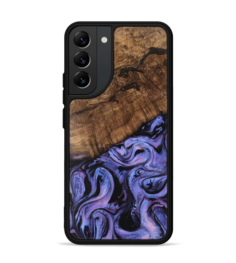 Galaxy S22 Plus Wood Phone Case - Freya (Purple, 746121)