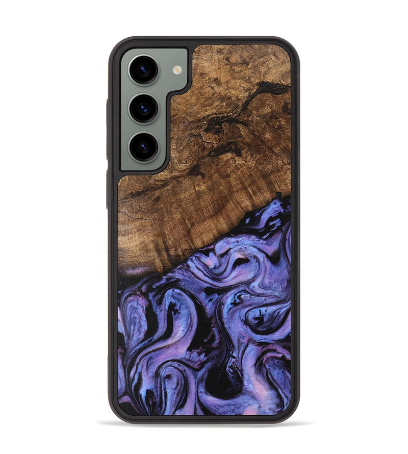 Galaxy S23 Plus Wood Phone Case - Freya (Purple, 746121)