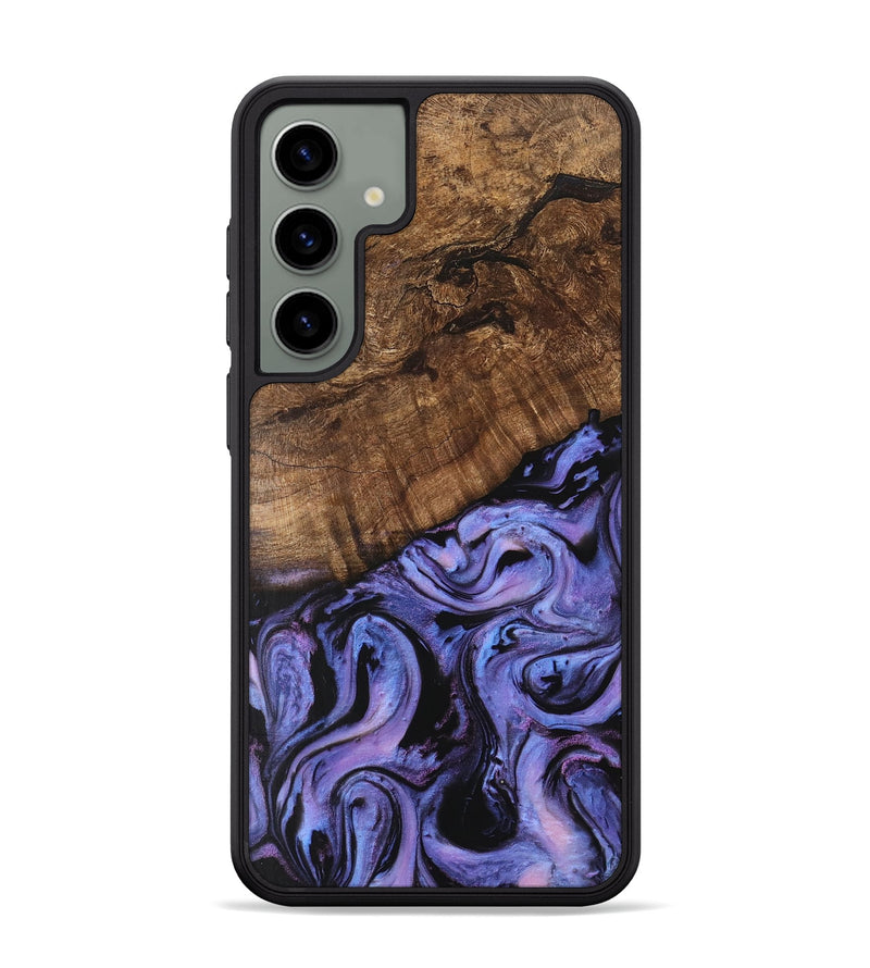 Galaxy S24 Plus Wood Phone Case - Freya (Purple, 746121)