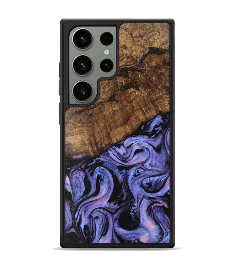 Galaxy S24 Ultra Wood Phone Case - Freya (Purple, 746121)