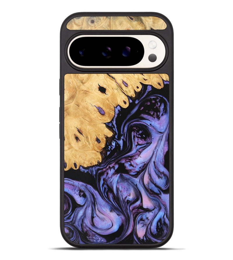 Pixel 9 Pro XL Wood Phone Case - Scarlet (Purple, 746122)