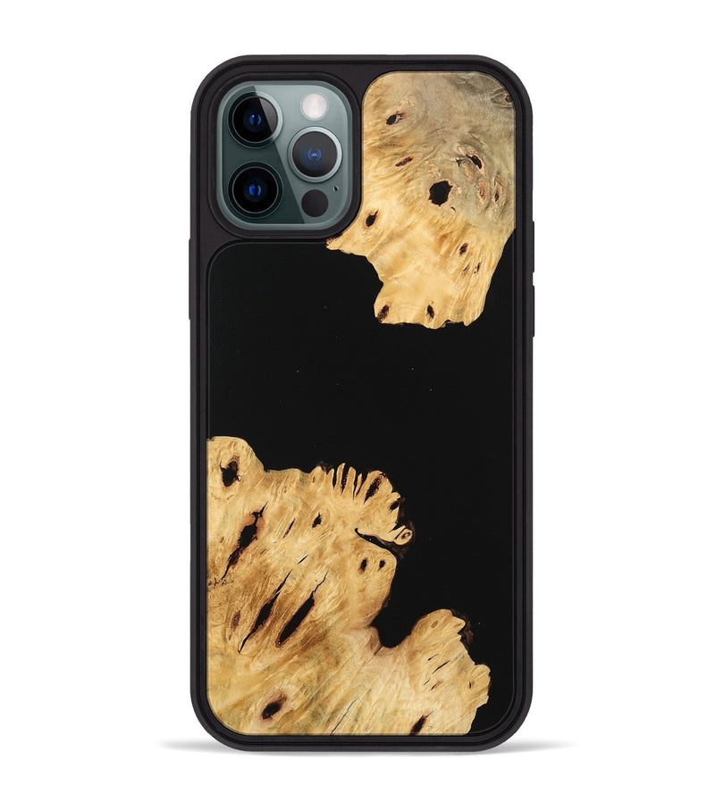 iPhone 12 Pro Max Wood Phone Case - Iva (Wood Burl, 746125)