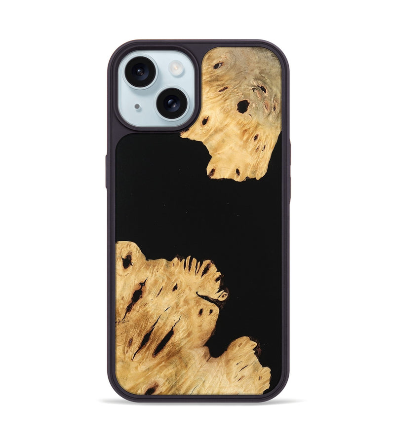 iPhone 15 Wood Phone Case - Iva (Wood Burl, 746125)